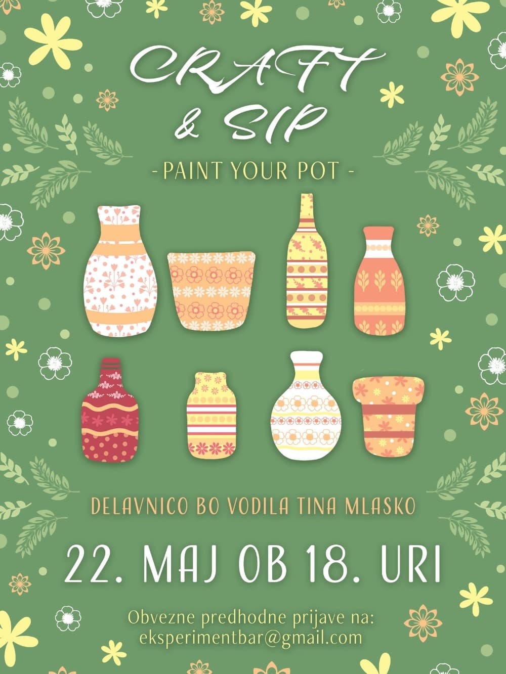 Craft & Sip - Spring edition